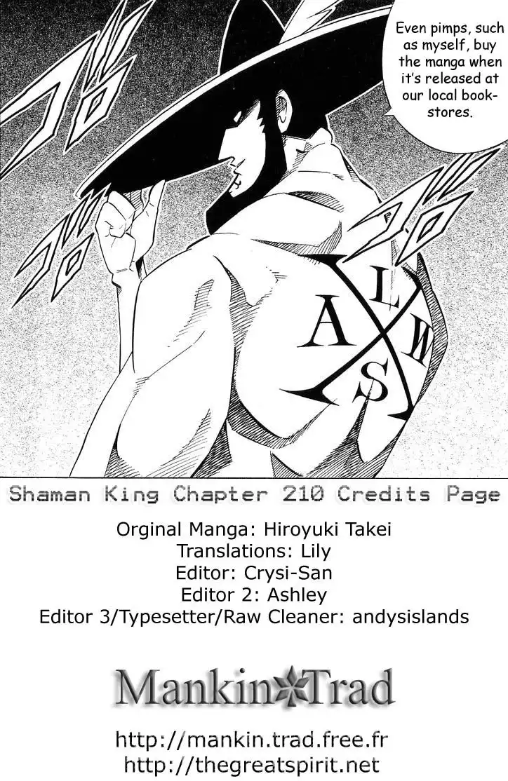 Shaman King Chapter 210 20